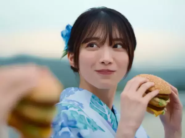 櫻坂46森田ひかる、新たなマクドナルドCMにネットもん絶「破壊力やばい」「顔が小さすぎて…」