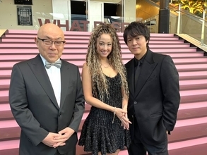 【第31回釜山国際映画祭】沢尻エリカ、総額約6000万円ジュエリー＆美脚で魅了　W主演・丸山隆平が優しくエスコート