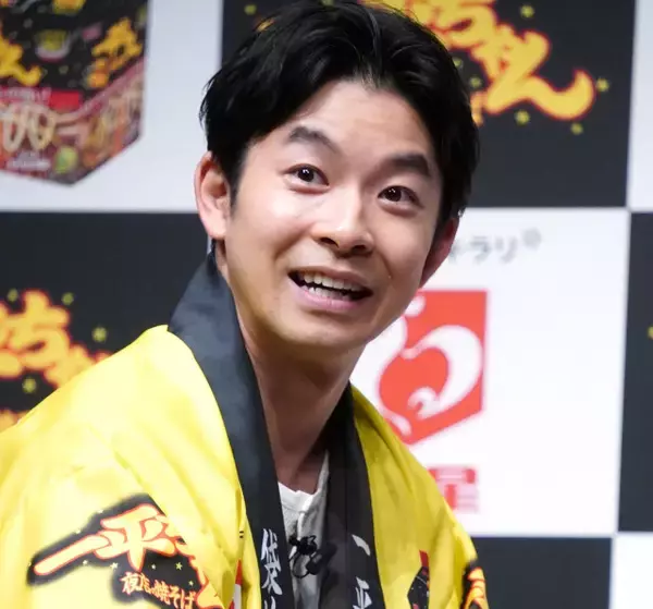 仲野太賀、主演・大河ドラマの撮影「幸せ」「新鮮」　法被姿で焼きそば調理