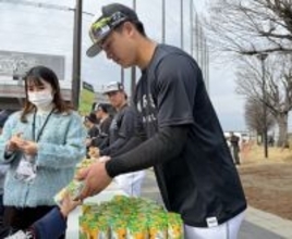 千葉ロッテ、“バレンタイン”に『コアラのマーチ』プレゼント企画　ドラ3・奥村「中学生の時12個もらったのが最高ですね」