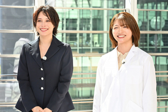 リニューアル『サタプラ』、広瀬アリスが登場…清水麻椰アナと2ショット　パンに大興奮「ドキドキして緊張しちゃう」