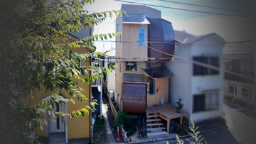 わずか7.5坪に6層空間“形も素材も独創的な家”『渡辺篤史の建もの探訪』