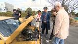 「走行29万キロ！56年前のホンダ“名車”におぎやはぎ大興奮「俺たちの1歳上だ！」　ハイクオリティーな内外装に驚き」の画像1
