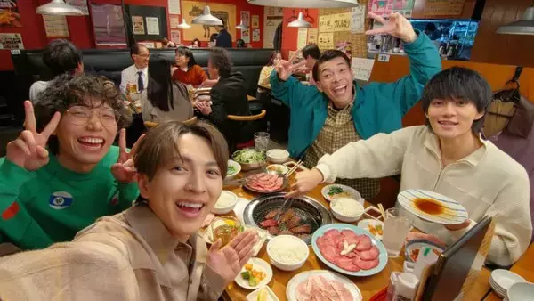M!LK・佐野勇斗＆吉田仁人が焼肉堪能で大盛り上がり、『ホットペッパーグルメ』新WebCMの共演に歓喜も「親族が紛れ込んでいる感覚になった（笑）」