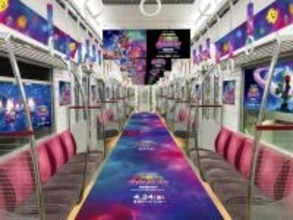 大阪の地下鉄に…スーパーマリオ電車が登場へ　『ザ・スーパーマリオギャラクシー・ムービー』公開記念