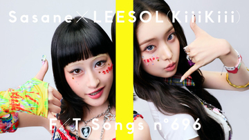 楽音、「電波電波の怪電波」で話題の「mosi mosi?」披露　KiiiKiii・LEESOLと『THE FIRST TAKE』初出演