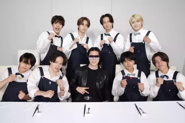 【タイムレスマン】timelesz、絶品肉料理をかけてROLANDと2択クイズに挑戦　新企画「腹ペコ2択マン」始動