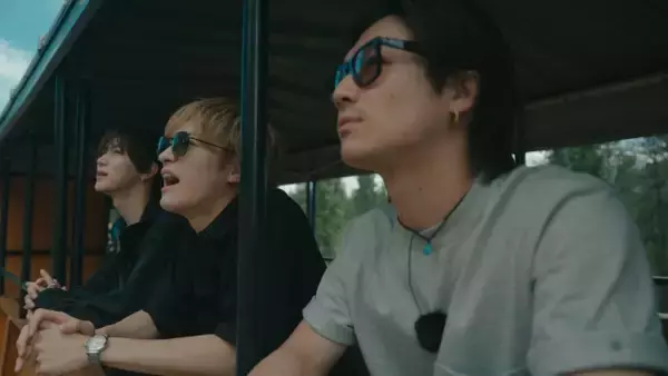 Travis Japan・七五三掛龍也＆松田元太＆松倉海斗、アメリカ旅で絶景を体感　歴史ある蒸気機関車に大興奮