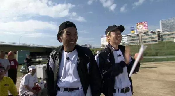 『相席食堂』野球企画、ものまねレジェンドが脅威のミート力発揮→獲得時に千鳥ひともん着