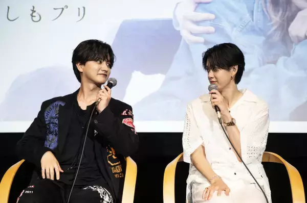 小川史記＆瀬戸利樹、リンクコーデで学生時代を赤裸々告白　相手のかわいいと思うところは“くちびる”【上映会レポート】
