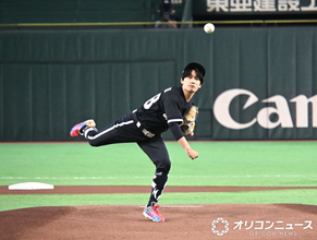 なにわ男子・藤原丈一郎、始球式でノーバンできず悔しげ　自己採点は72.8点で「ナニワにしておきます」