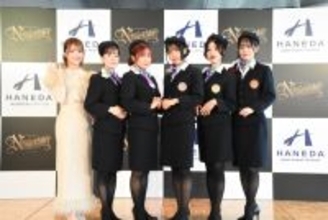 Roselia、似合いすぎ！オリジナルCA姿で記者会見　初のASIA TOUR意気込み