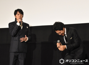 永瀬廉、映画『ラストマン』初日舞台あいさつ不在も　福山雅治＆大泉洋がものまねして舞台上で“永瀬廉が増殖”