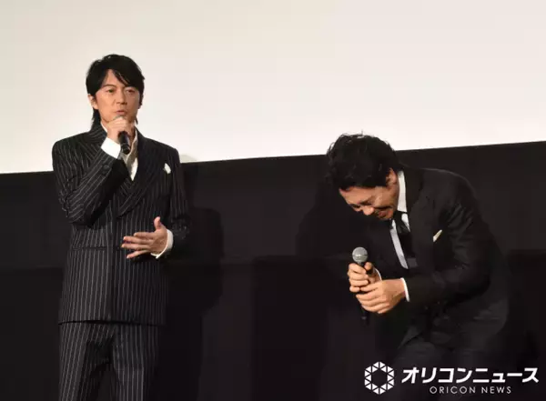 永瀬廉、映画『ラストマン』初日舞台あいさつ不在も　福山雅治＆大泉洋がものまねして舞台上で“永瀬廉が増殖”