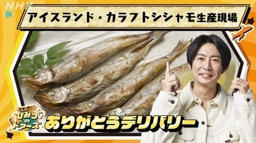 相葉雅紀、カラフトシシャモ漁獲の裏側知り驚く「偶然じゃなかったんですね」　日本で食べられるようになったワケに迫る