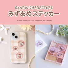 ぷっくりキラキラ、“みずあめ”新ステッカー　サンリオキャラクター5種デザイン発売