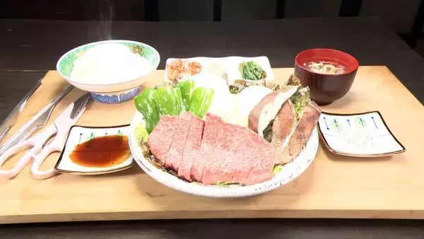 『オモウマい店』A5ランクの「常陸牛焼肉定食」、小鉢3種付き1650円　建築会社経営→5年前に創業