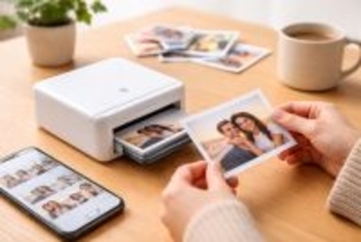 「思いのほか使える…」「推し活でも活躍」インク不要＆超コンパクト、撮ったその場でプリントできるミニプリンター