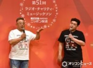 サンドウィッチマン『ミュージックソン』パーソナリティ完走　坐骨神経痛の伊達は腰が悲鳴　来年“漫才サミット”で意欲
