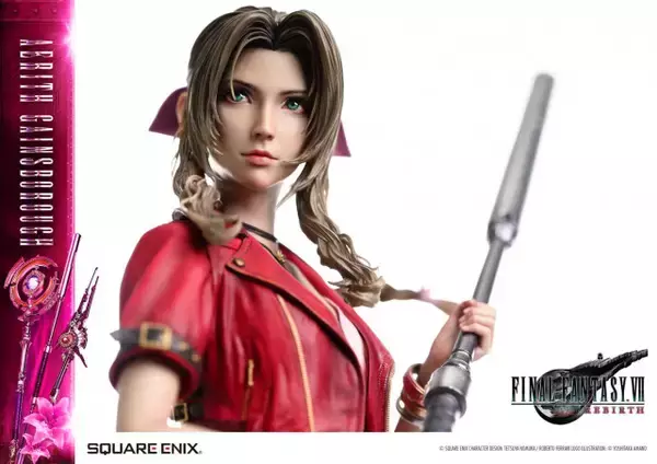 『FF7 リバース』エアリス、本格的な1/4スケール登場　衝撃の価格発表！編み込んだブラウンヘア陰影を塗り分け