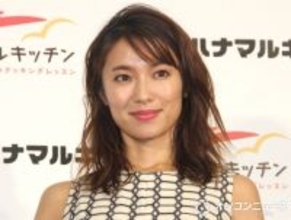 内山理名、ベビーカー押す近影を公開　昨年第1子誕生　夫は吉田栄作