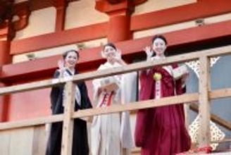 「ベストオブミス」2025日本代表グランプリ3名、浅草観音文化芸能人節分会に登場