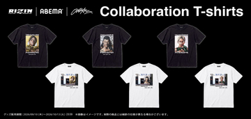 【超RIZIN.5】朝倉未来・青木真也・平本蓮の壁画アートがTシャツに　全6種で受注販売