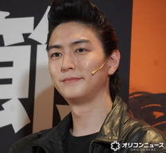 稲葉友、藤田ニコルとの第1子誕生後初の公の場　主演・松田元太がヤキモチ「僕にもかまってください」