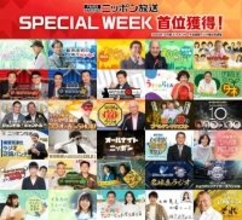 ニッポン放送、聴取率首位獲得　全116番組中45番組が首位を獲得【一覧】