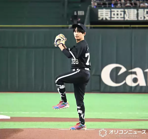 なにわ男子・藤原丈一郎、超異例の同一年の東京ドーム＆京セラドームでライブ＆始球式「たぶんアイドル初」