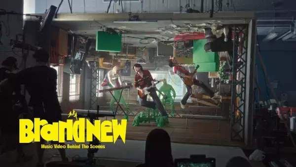 Mrs. GREEN APPLE「Brand New」、アクション満載なMVの撮影裏側　「Behind the Scenes」公開
