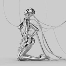 『攻殻機動隊』草薙素子モデルにした新作彫刻2体　来年1体ずつ世界初展示