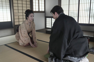 『ばけばけ』ヘブン「ツギ、フユ、ワタシ、マツエ、イナイ」と宣言する　第51回場面カット