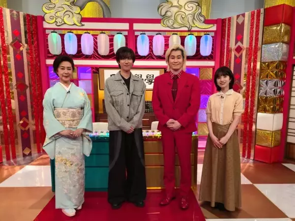 阿部亮平、ディズニーシーからカズレーザーにクイズを出題　新メニューをテレビ初食リポ