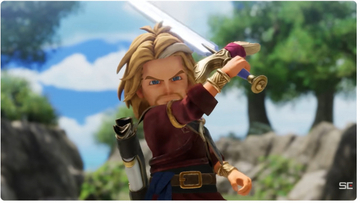 『ドラクエ7』リメイク、大人キーファ登場　共闘エピソード追加で再会！ギガスラッシュ放つ