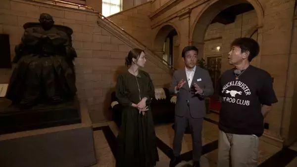 浜田雅功＆後藤真希「ちょっと緊張感あるね」重要文化財・大阪の名建築にガチガチ