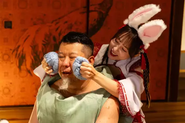 「名探偵津田」“セクシーな幽霊”矢埜愛茉、ケンコバ主演“風俗ドラマ”新作に出演　バニーガール姿披露【コメントあり】