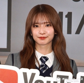 乃木坂46・菅原咲月、“新制服”を初お披露目　報道陣を前にした生配信でド緊張「私が新制服を着て登場するのはここが初めて」