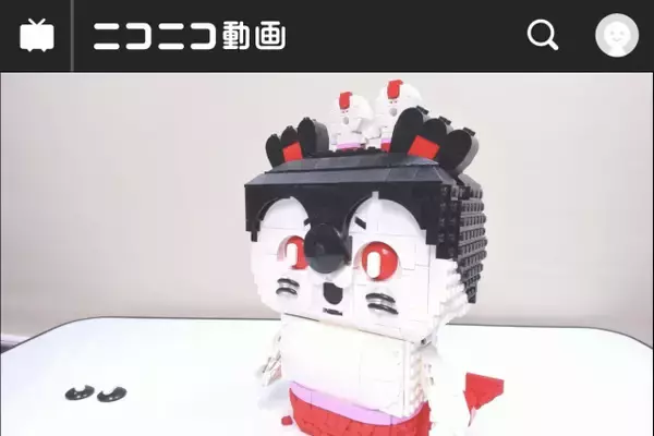 『映画ちいかわ』の登場キャラ・セイレーンを「レゴ」で再現　“動かせる”ギミック搭載で迫力たっぷり、クラフト動画に反響