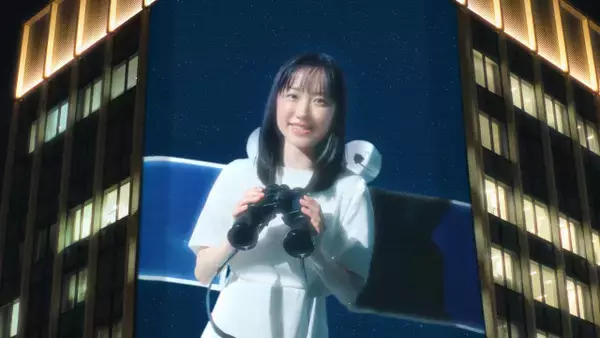 芦田愛菜、人工衛星の化身に変身　大胆なスケールの演出にワクワク