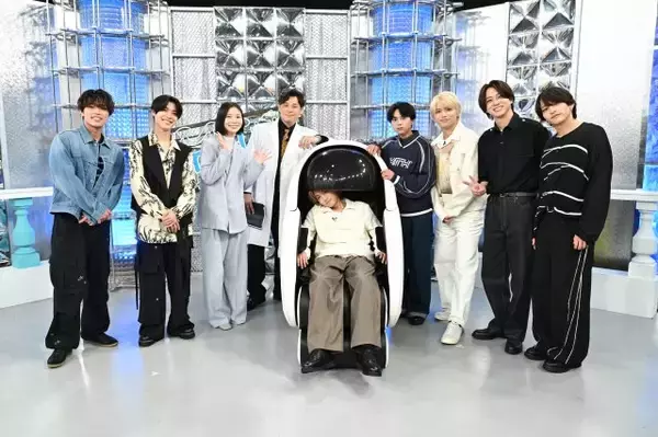 timelesz、“未来の生活”を体験　未来型モビリティを“まさか”の乗りこなし