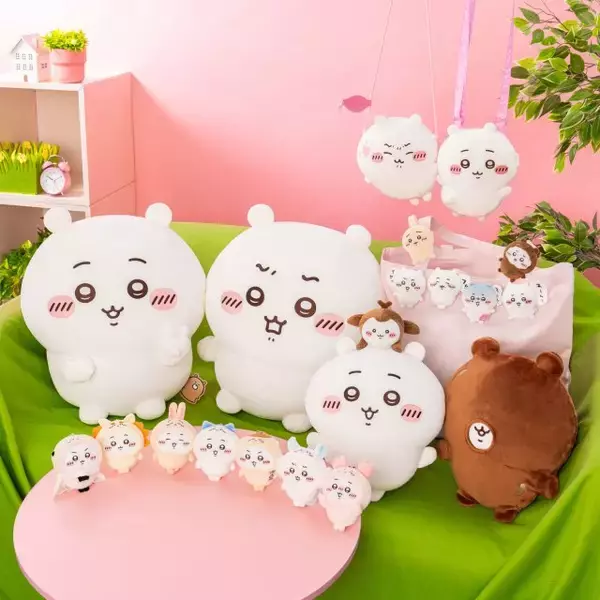 「ちいかわだらけくじ」「ハチワレだらけくじ」同時開催　全長40センチ超えのビッグぬいぐるみがA賞に