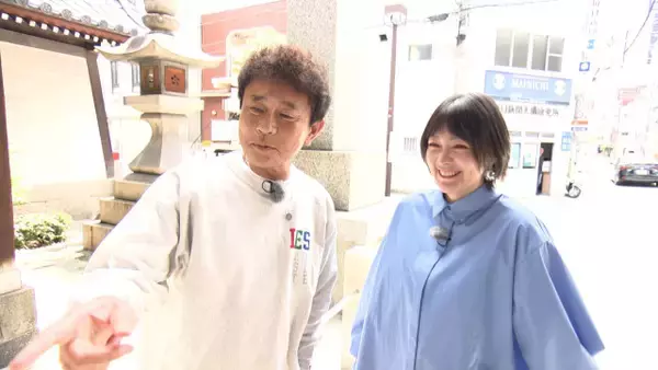 浜田雅功＆貫地谷しほり、2ショット　大阪天満宮で久しぶりの再会