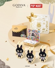 ゴディバが“ラブブ”とコラボ　濃厚チョコ＆ドリンク＆ソフトクリームでぜいたく体験