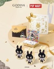 ゴディバが“ラブブ”とコラボ　濃厚チョコ＆ドリンク＆ソフトクリームでぜいたく体験