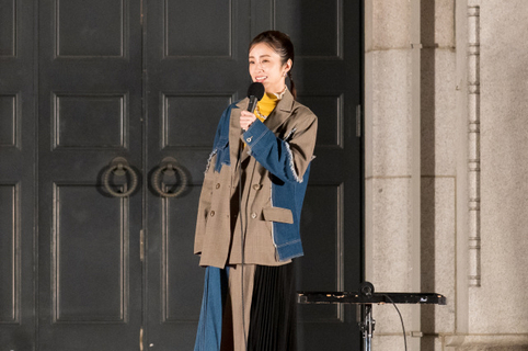 上戸彩が大阪登場…7年前に「号泣した場所」に　世界的大ヒット映画の声優として凱旋