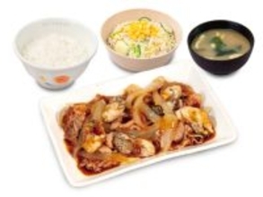 【きょうから】松屋で“牡蠣”が楽しめる　ご飯がすすむ逸品『牛肉と牡蠣のオイスターソース炒め定食』登場