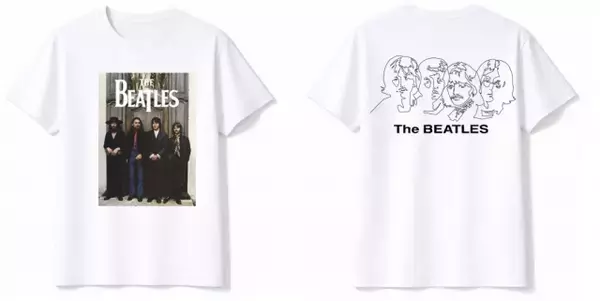 ザ・ビートルズ来日60周年記念Tシャツ発売へ　ファッションとしても映える3デザイン