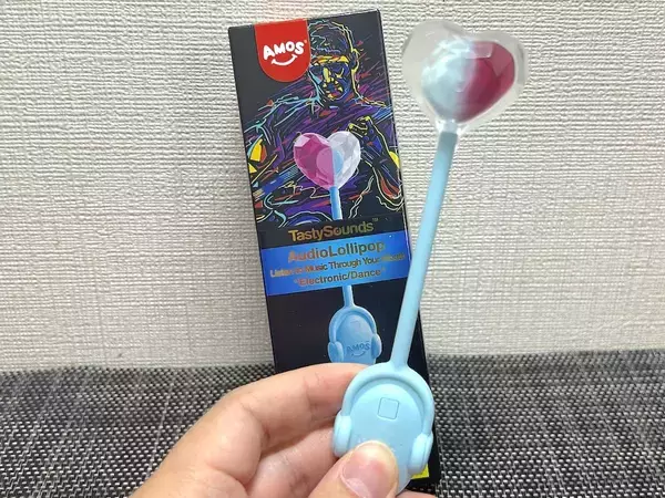 舐めると音楽が聞こえるキャンディーが意味不明すぎた　骨伝導ロリポップを試してみた