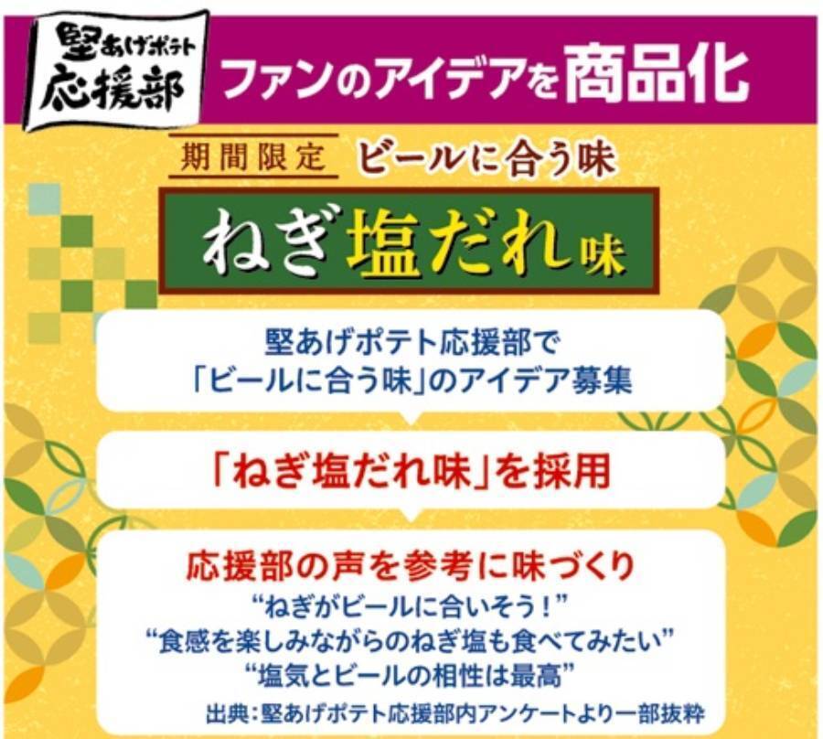 カルビー、“ビール泥棒”な新味ポテチを本気開発　「堅あげポテト ねぎ塩だれ味」全国発売へ